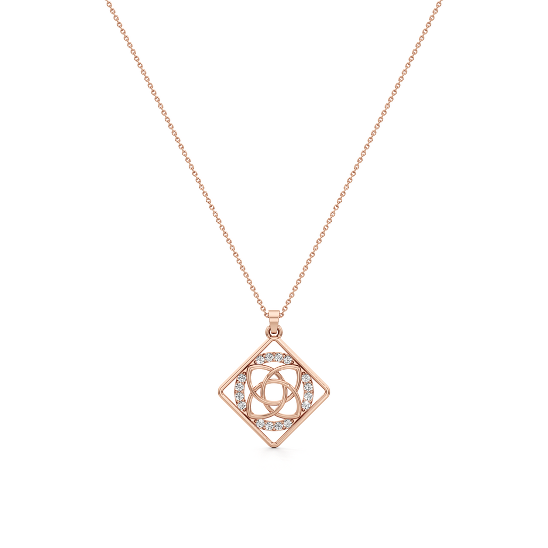 Harmony Pendant with Chain Silver Jewellery