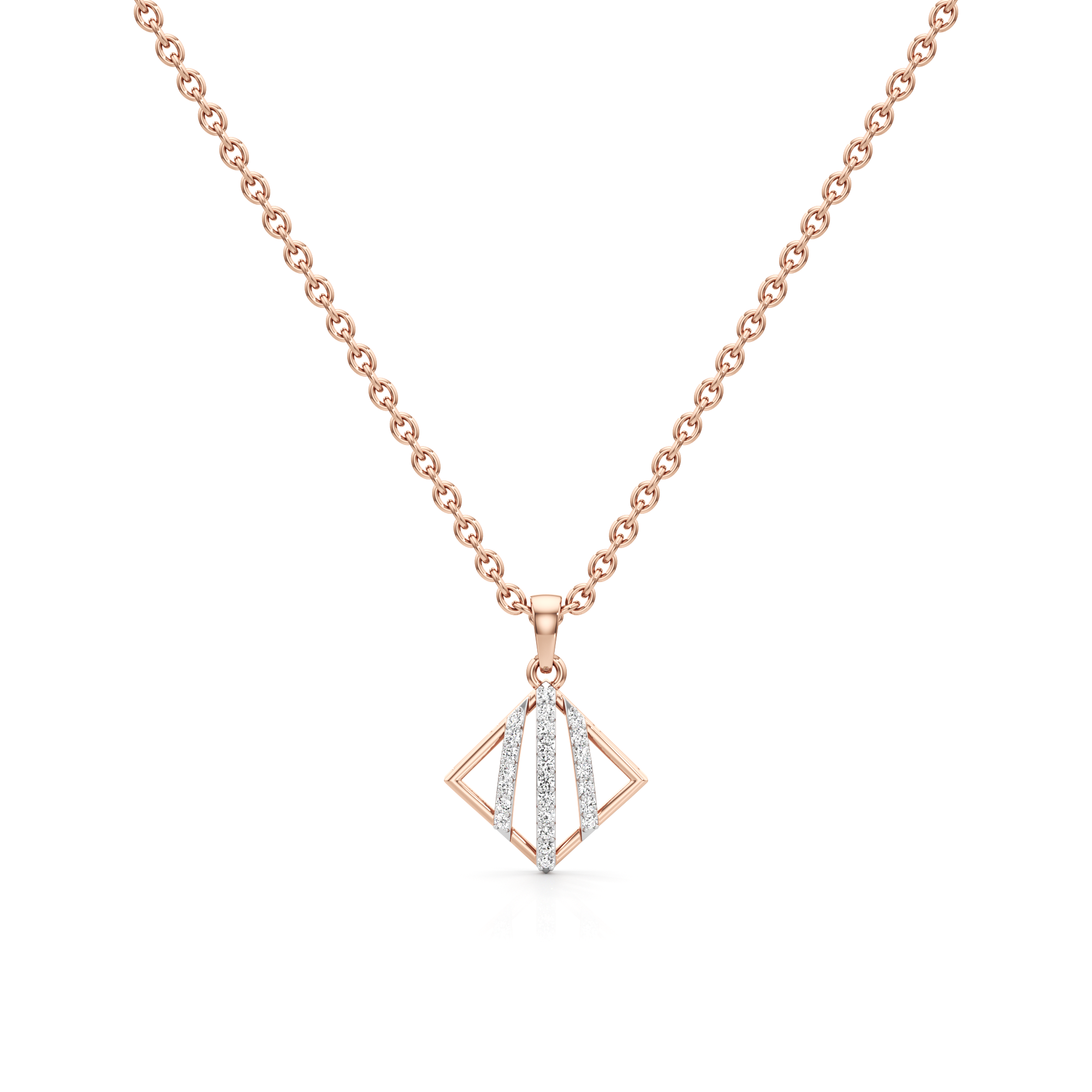 Eterna Bloom Silver Pendant with Chain