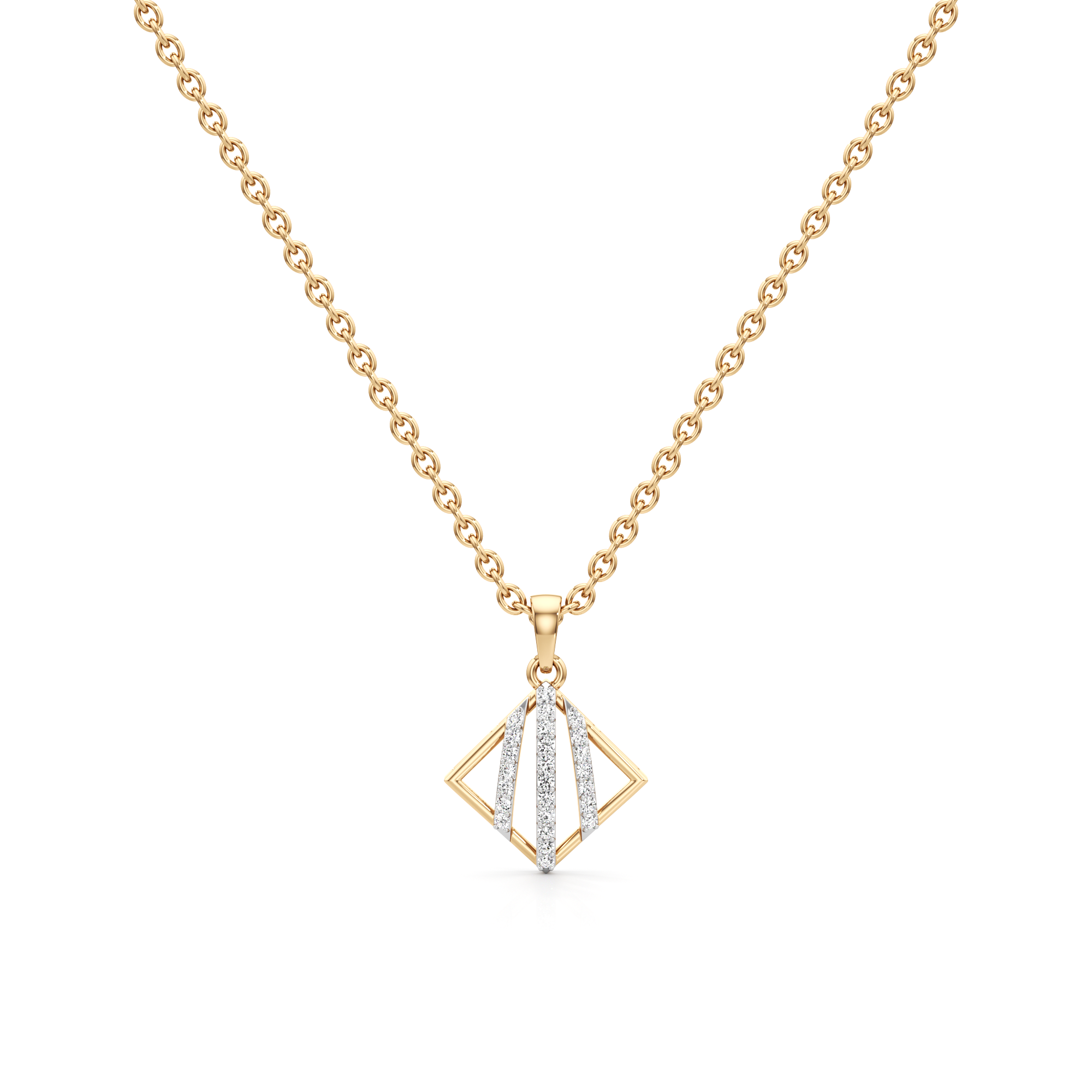 Eterna Bloom Silver Pendant with Chain