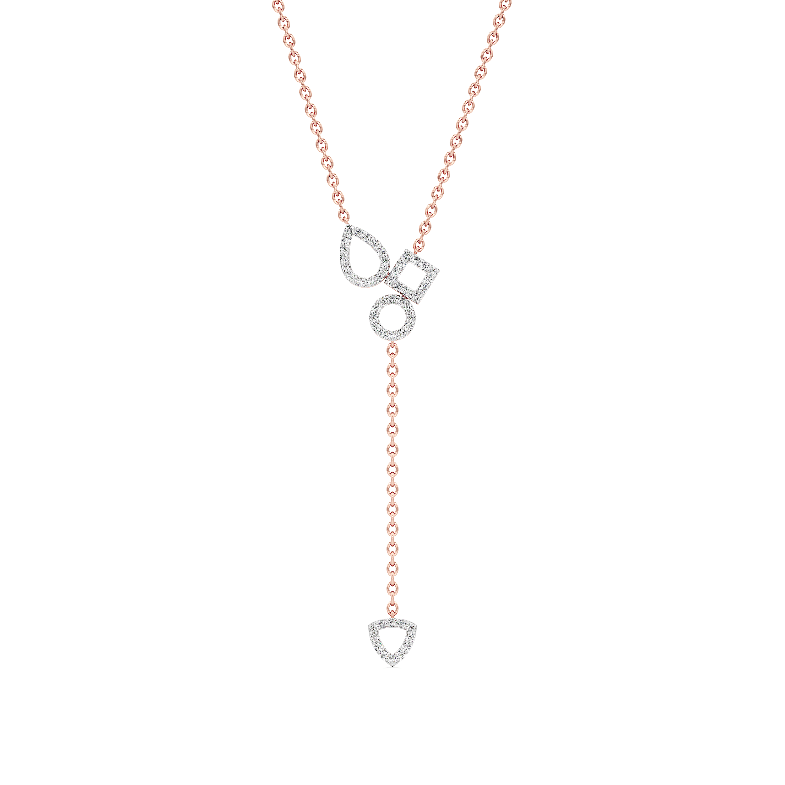 Aurora Aura Silver Pendant with Chain