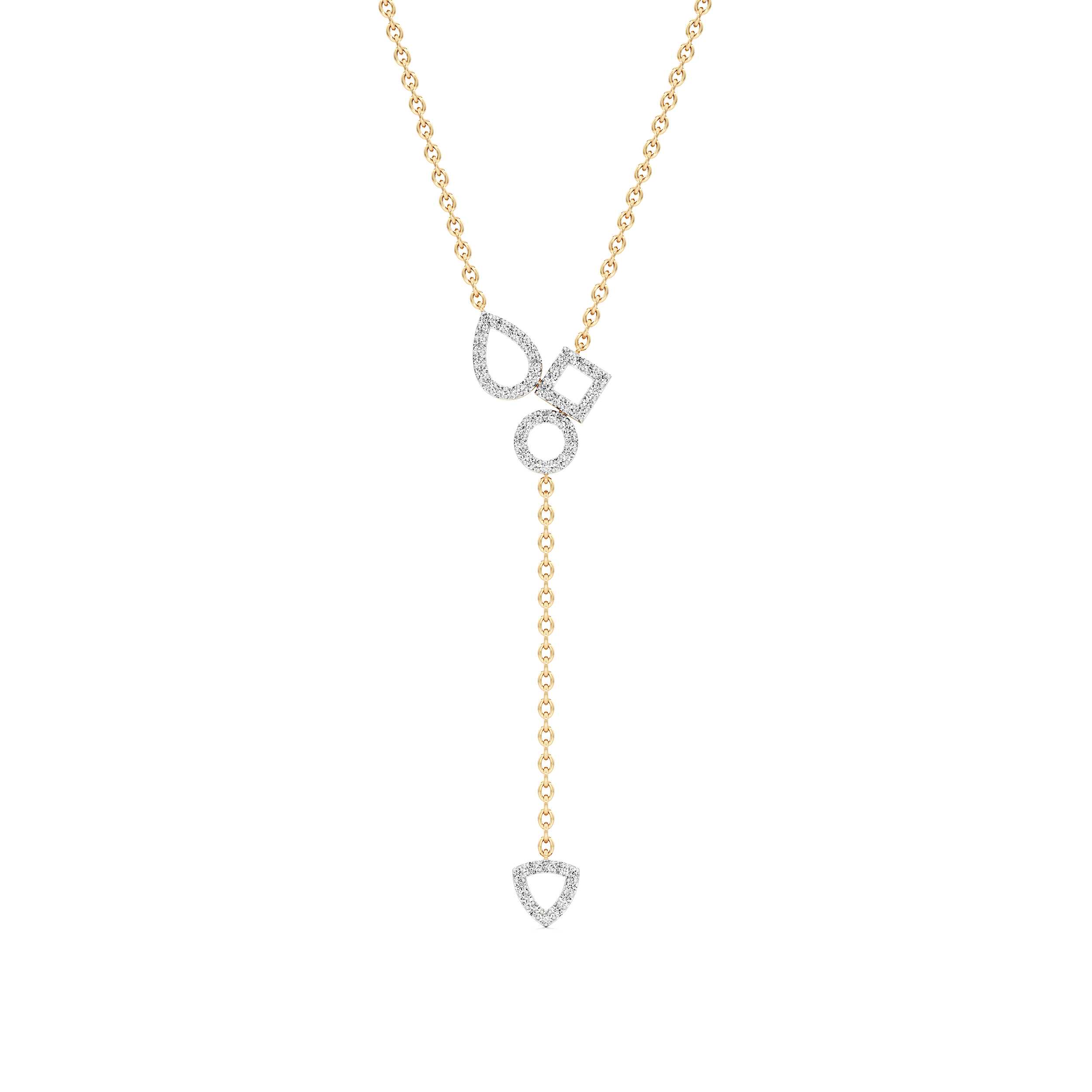 Aurora Aura Silver Pendant with Chain