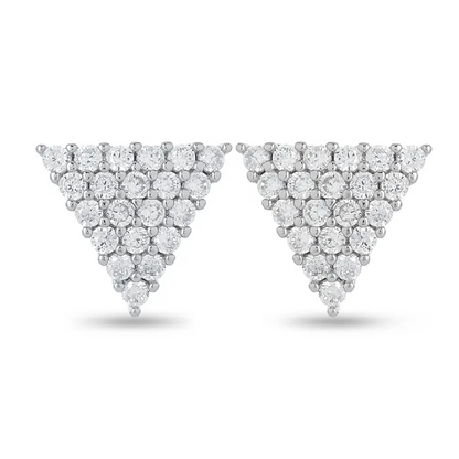 Three-Angle Earrings