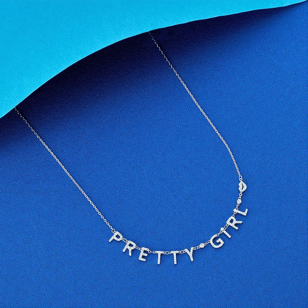 Pretty Girl Zirconia Necklace