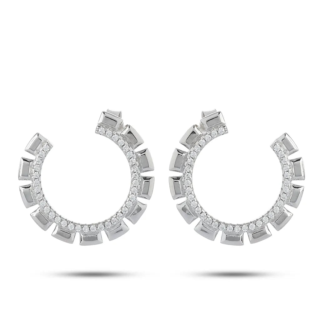 Halo Hoop Earrings