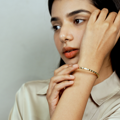 Minimalist Gold-Plated Bracelet