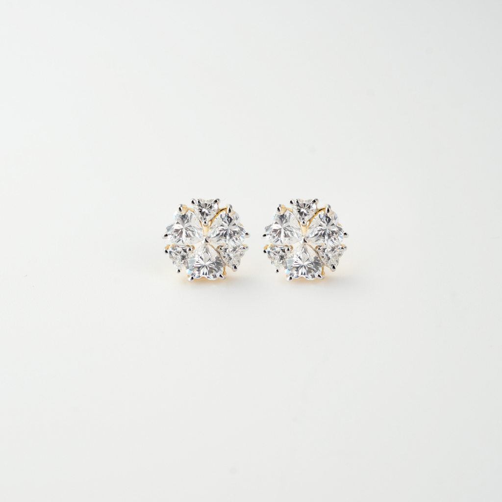 Lustrous Love Studs