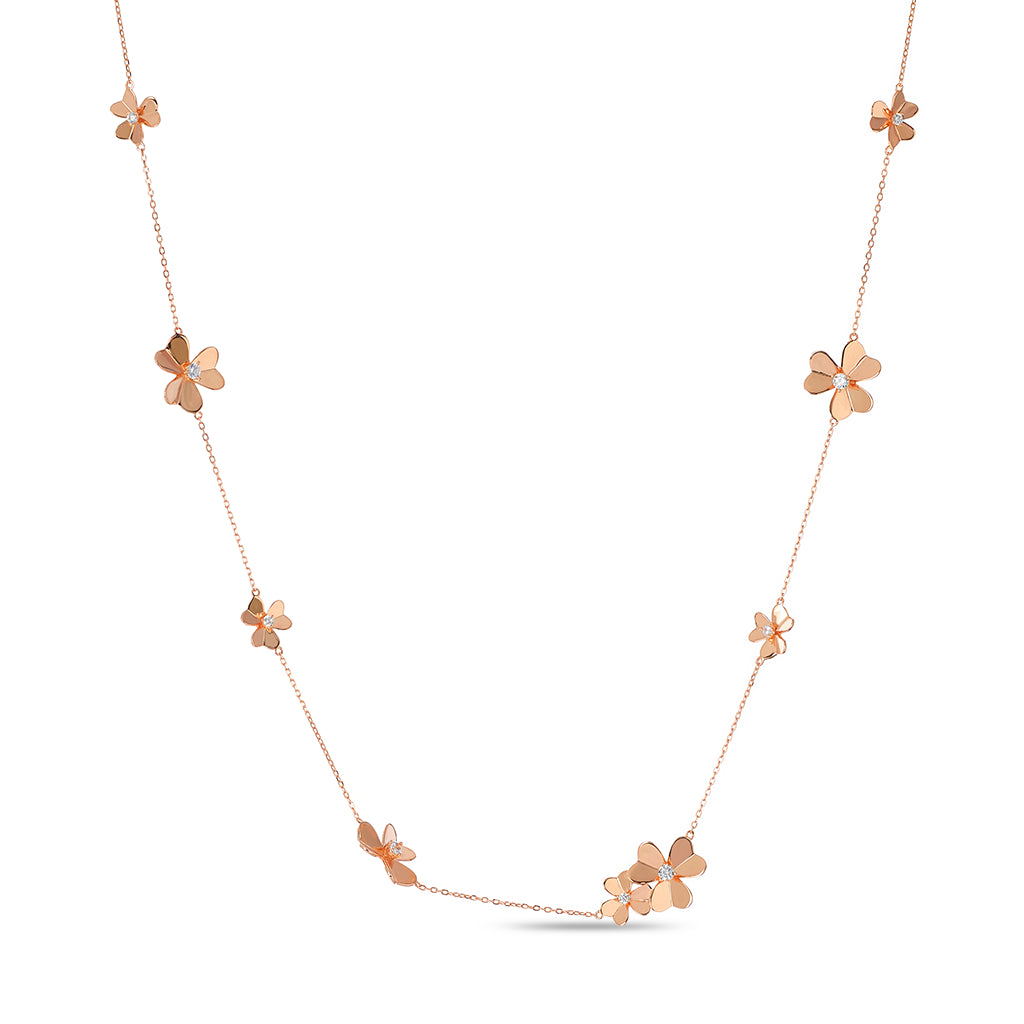 Roses All Around Necklace Set