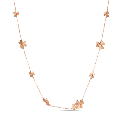 Roses All Around Necklace Set