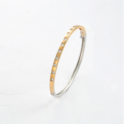 Minimalist Gold-Plated Bracelet