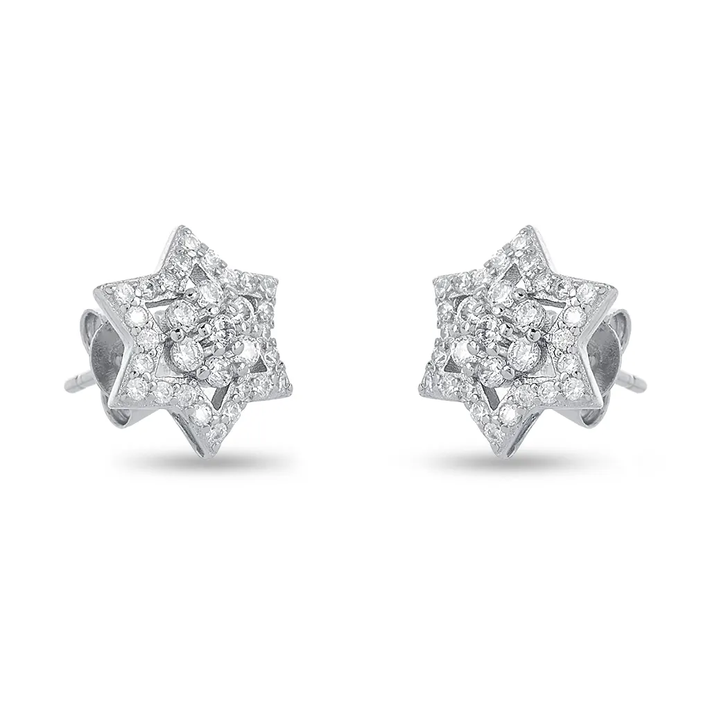 The Zircon Star Earrings