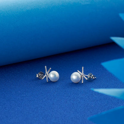 Pearls and Bows Earrings