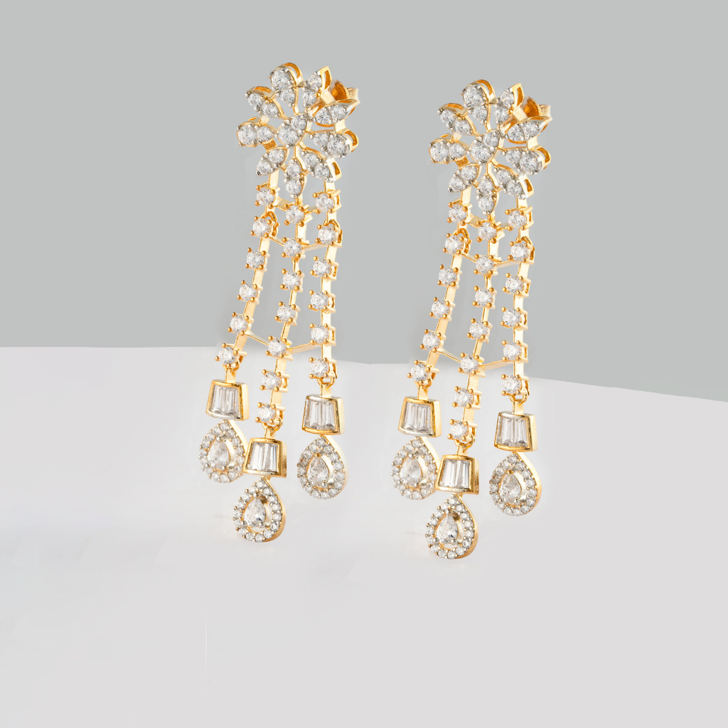 TearDrop Blossom Earrings