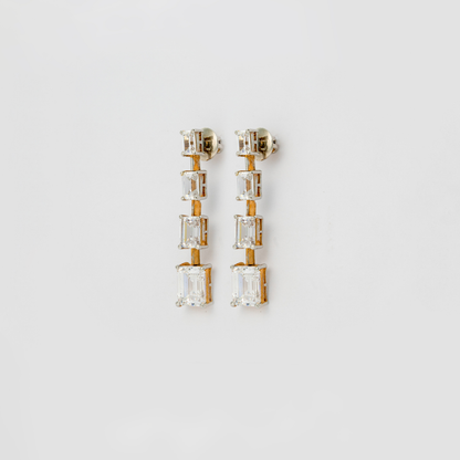 Linear Drop Earrings