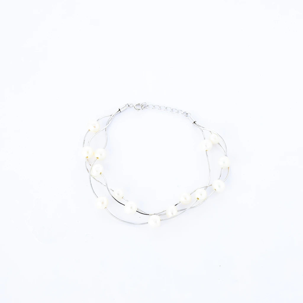 Tangled Pearl Bracelet