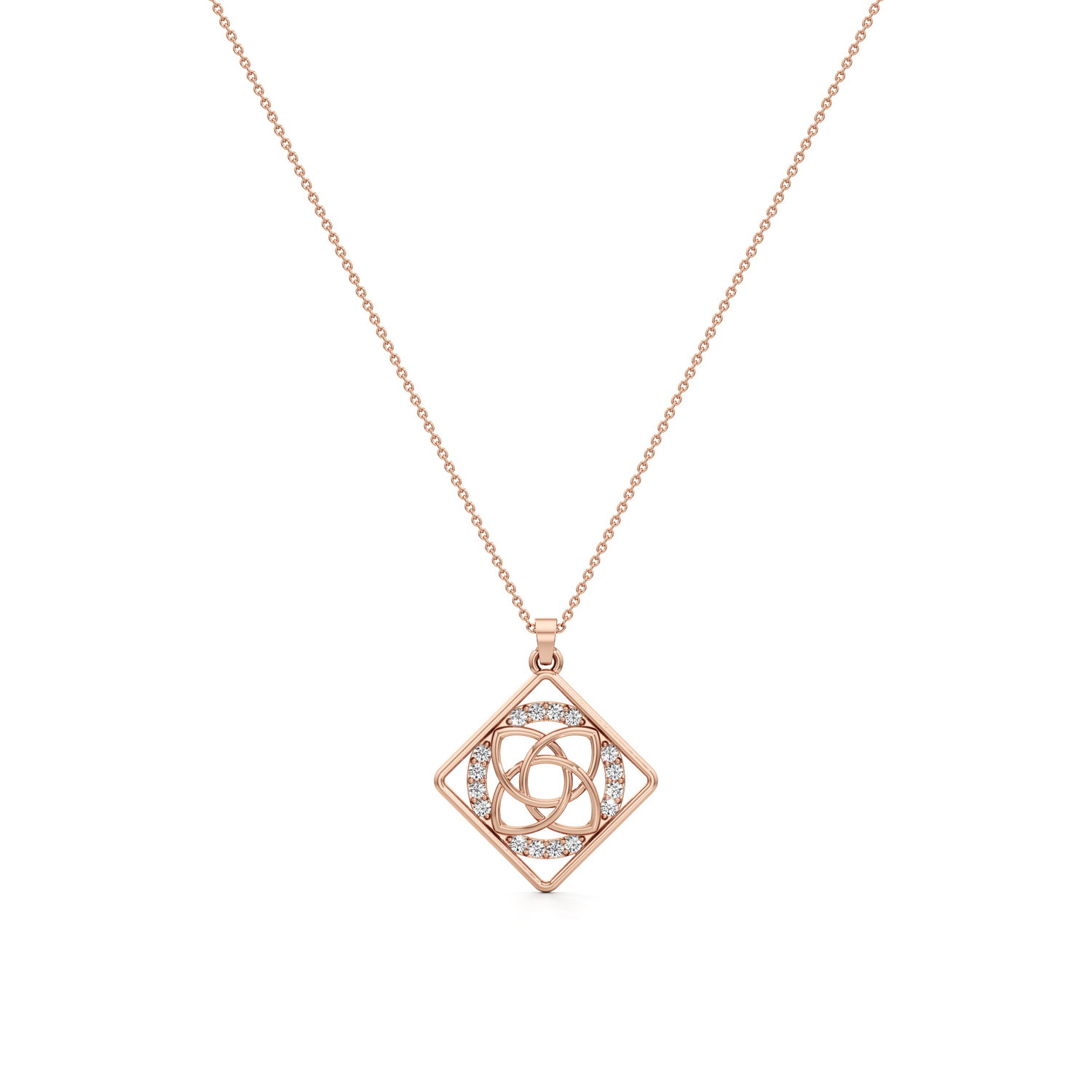 Harmony Pendant with Chain Silver Jewellery