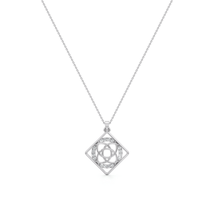 Harmony Pendant with Chain Silver Jewellery