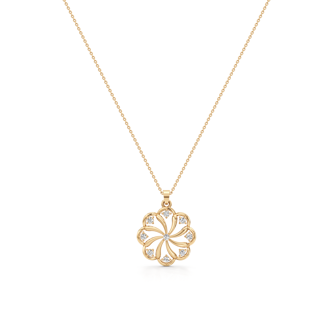 Opal Handmade Silver Pendant with Chain