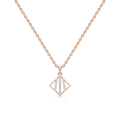 Eterna Bloom Silver Pendant with Chain