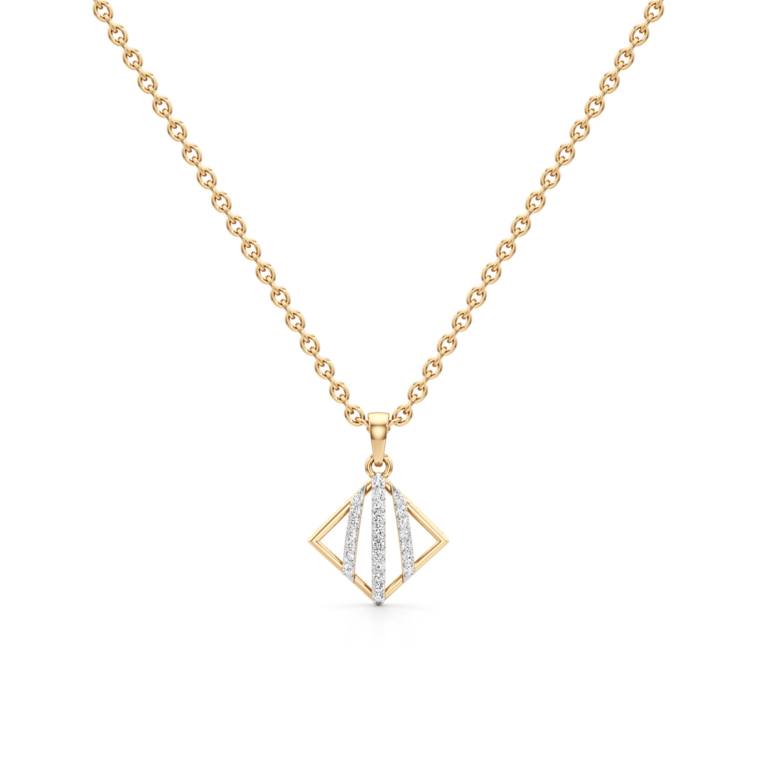 Eterna Bloom Silver Pendant with Chain