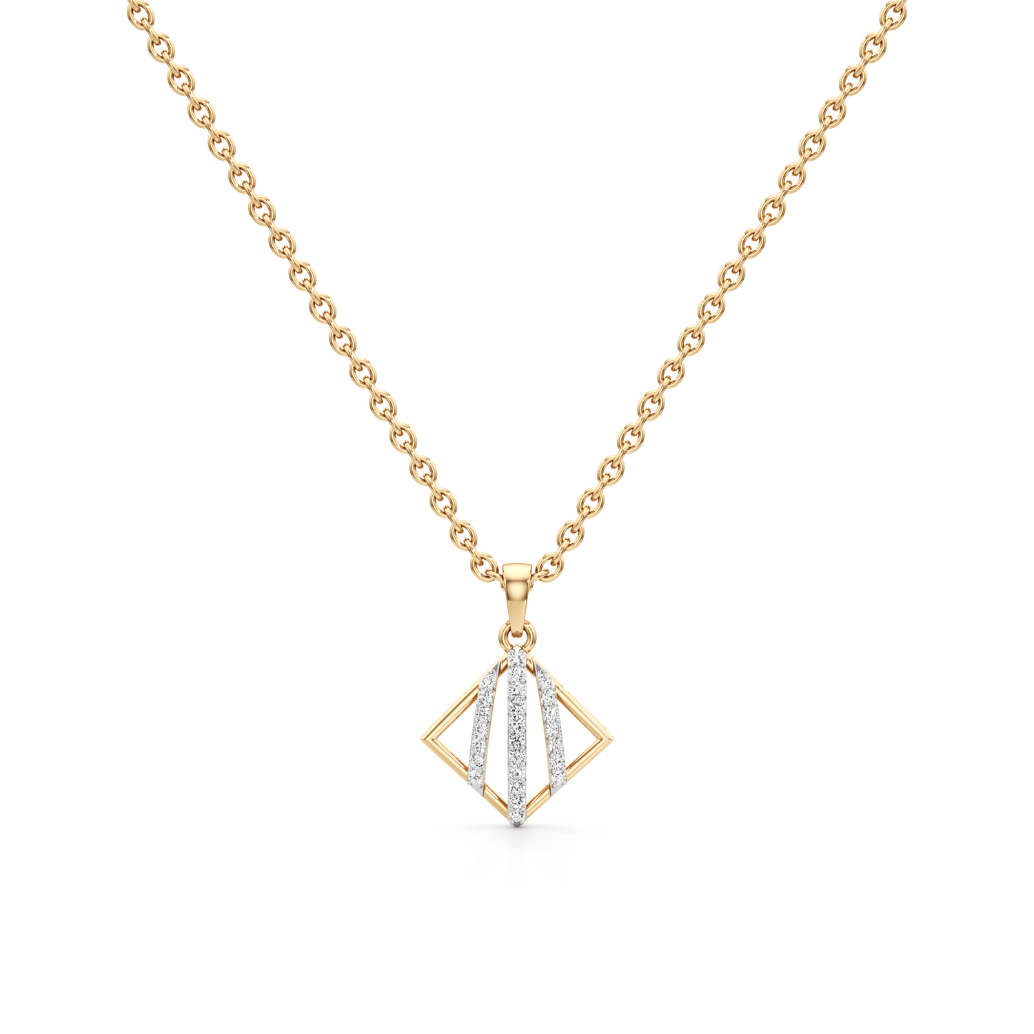 Eterna Bloom Silver Pendant with Chain