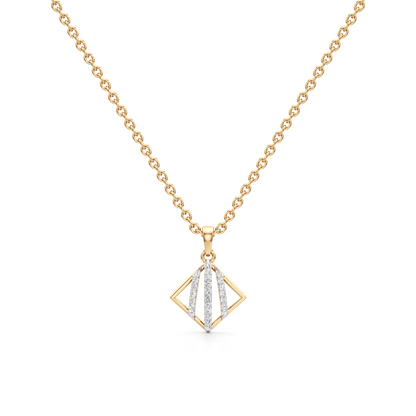 Eterna Bloom Silver Pendant with Chain