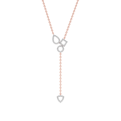 Aurora Aura Silver Pendant with Chain