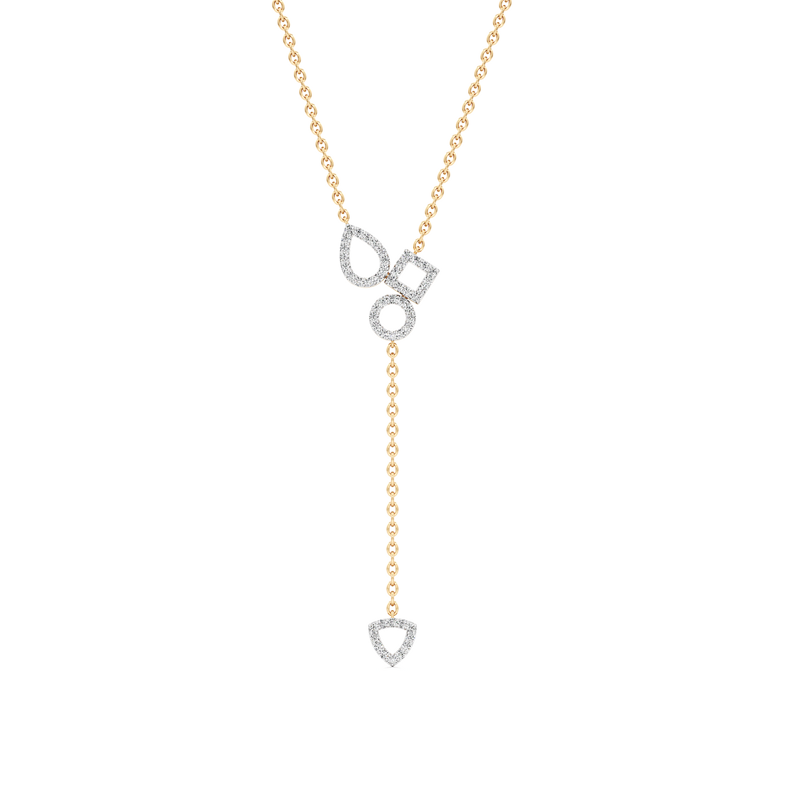 Aurora Aura Silver Pendant with Chain