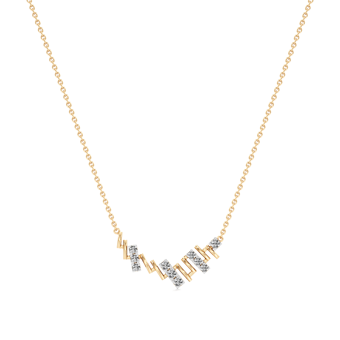 Velvet Harmony Silver Pendant with Chain