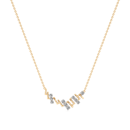 Velvet Harmony Silver Pendant with Chain